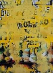 Abstract B oil painting