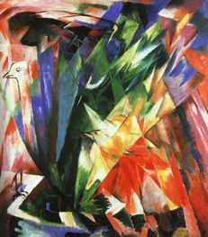 Abstract B oil painting