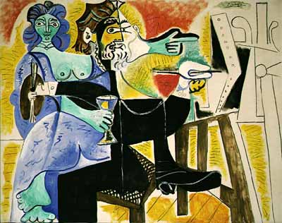 Abstract C oil painting