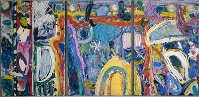 Abstract C oil painting