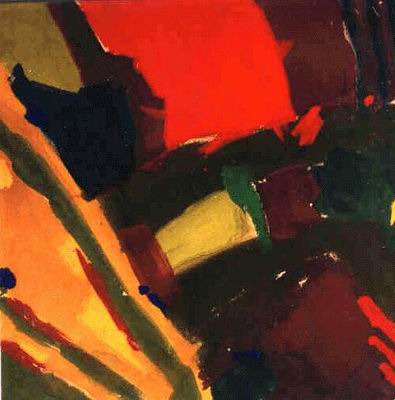 Abstract C oil painting