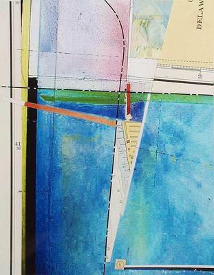 Abstract C oil painting