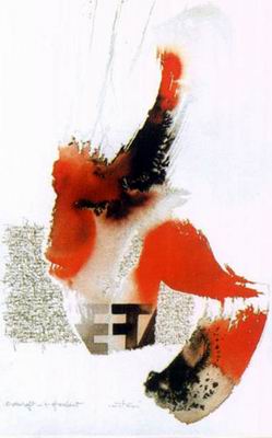 Abstract C oil painting