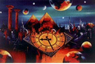 Abstract C oil painting