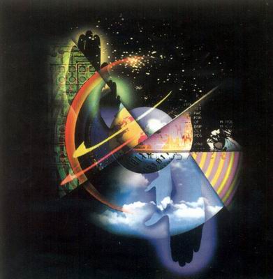 Abstract C oil painting