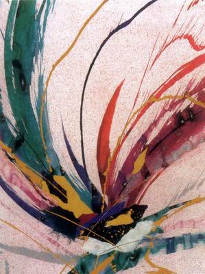 Abstract C oil painting