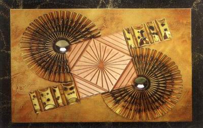 Abstract C oil painting