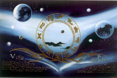 Abstract C oil painting