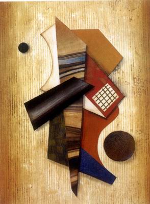 Abstract C oil painting