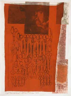 Abstract C oil painting