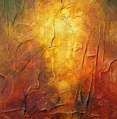 Abstract C oil painting