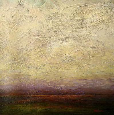 Abstract C oil painting