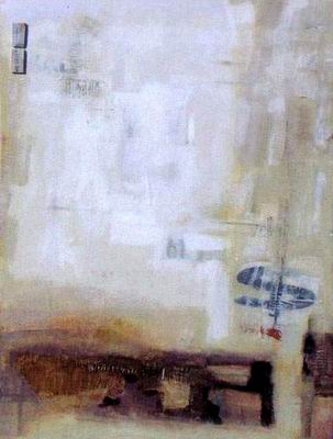 Abstract C oil painting