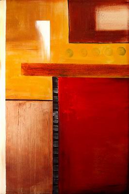 Abstract C oil painting