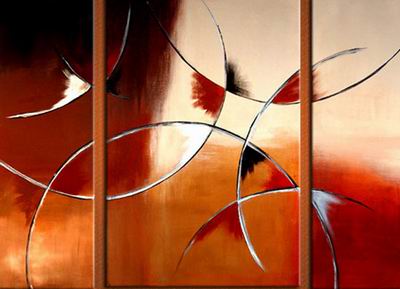 Abstract C oil painting