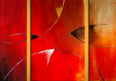 Abstract C oil painting