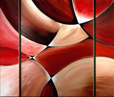 Abstract C oil painting