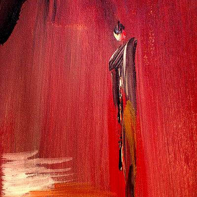 Abstract C oil painting