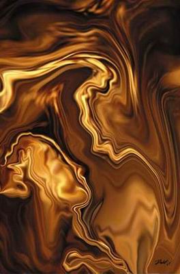 Abstract C oil painting