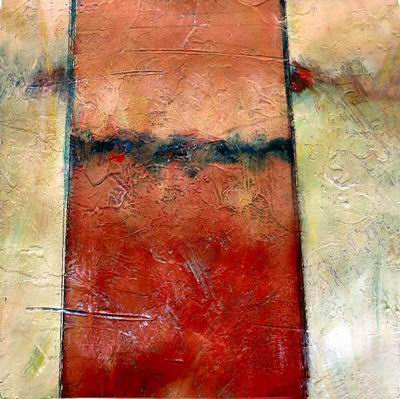 Abstract C oil painting