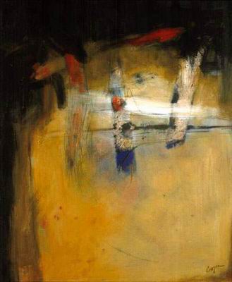 Abstract C oil painting