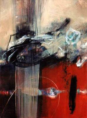 Abstract C oil painting