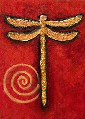 Abstract C oil painting