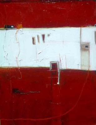 Abstract C oil painting