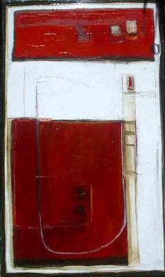 Abstract C oil painting