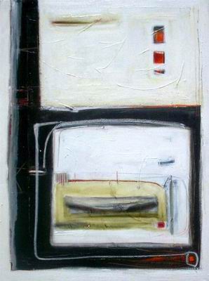 Abstract C oil painting