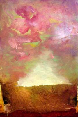 Abstract C oil painting