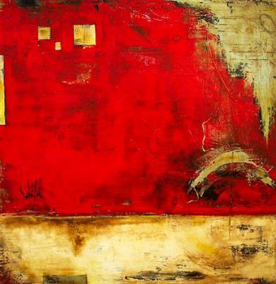 Abstract C oil painting