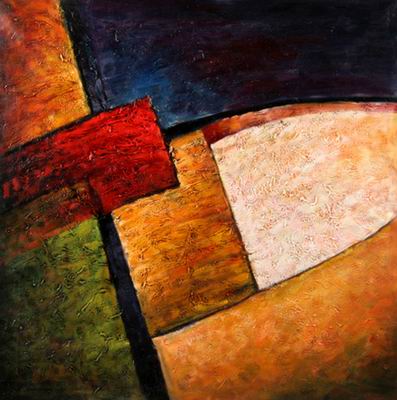 Abstract C oil painting