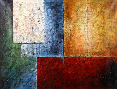 Abstract C oil painting