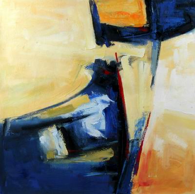 Abstract C oil painting