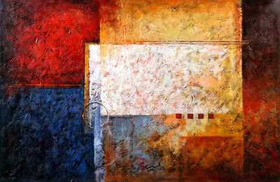 Abstract C oil painting
