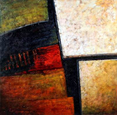 Abstract C oil painting