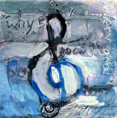 Abstract C oil painting