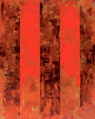 Abstract C oil painting