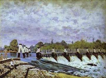Alfred Sisley oil painting