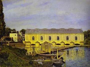 Alfred Sisley oil painting