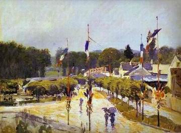 Alfred Sisley oil painting