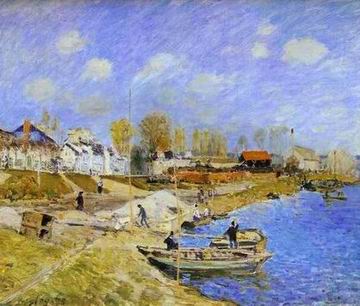Alfred Sisley oil painting