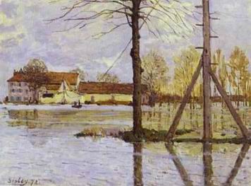 Alfred Sisley oil painting