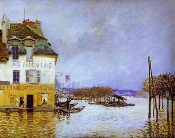 Alfred Sisley oil painting