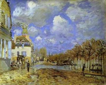 Alfred Sisley oil painting