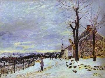 Alfred Sisley oil painting
