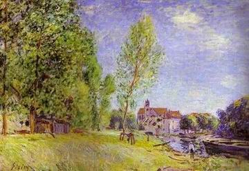 Alfred Sisley oil painting
