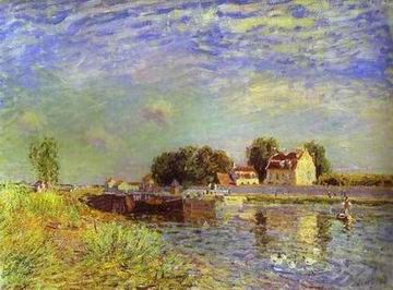 Alfred Sisley oil painting