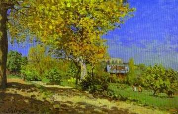 Alfred Sisley oil painting